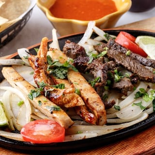 Chicken Fajitas For 1