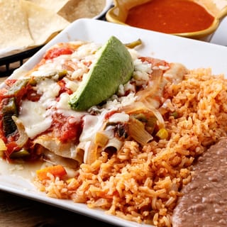 Combo Fajita Enchiladas