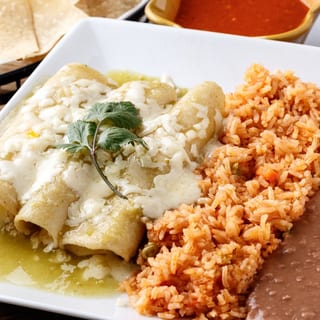 Green Chicken Enchiladas
